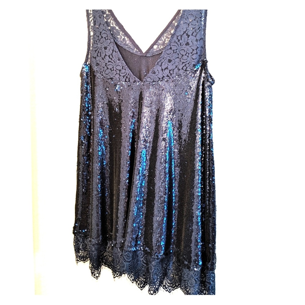 Sequin Lace Dress